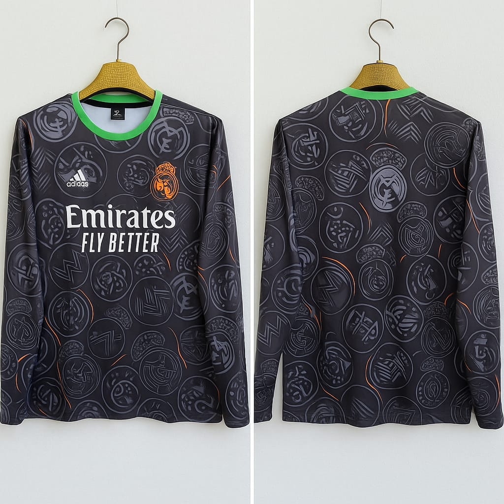Full Sleeve Unofficial Real Madrid Jersey